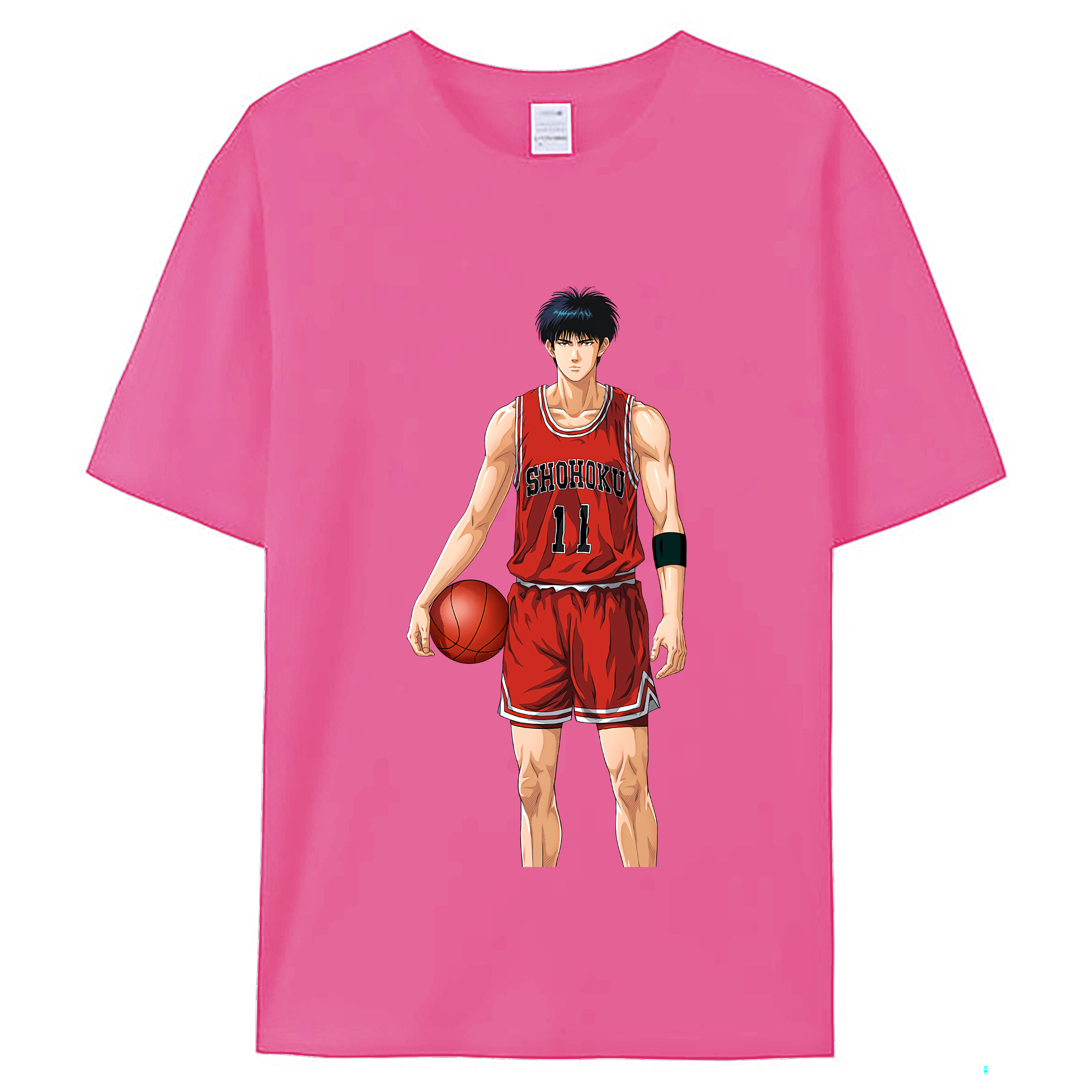 （画像用） SLAM DUNK／スラムダンク レディースカジュアルプリントTシャツ（綿100％）